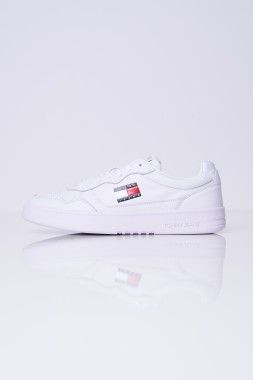 Buty Sneakersy białe skórzane TOMMY JEANS EM0EM01443